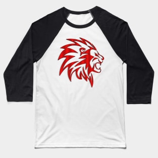 Lion Premium logo Baseball T-Shirt